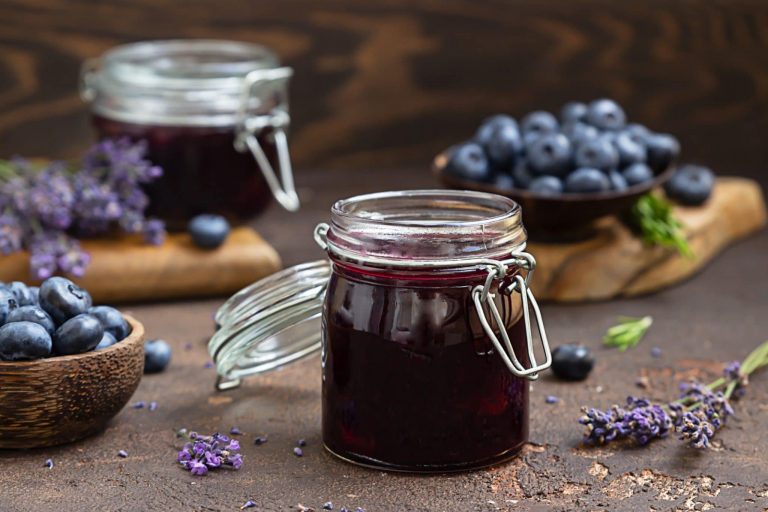 Blueberry Chia Jam Lavendar