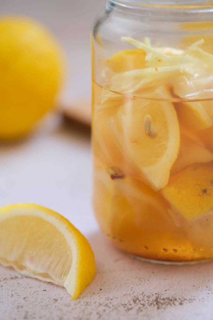 Homemade Sweet & Sour Canned Lemon Pickle