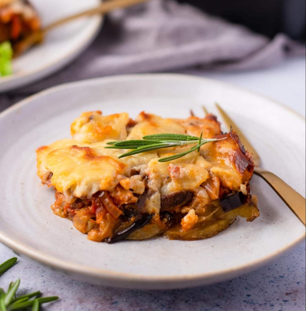 Enjoying The Moussaka