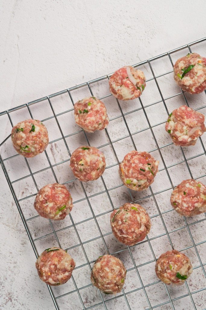 Meatballs On Rack
