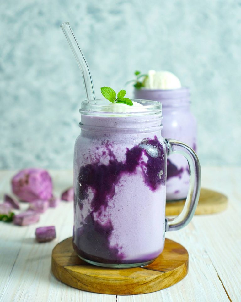Easy Ube Smoothie