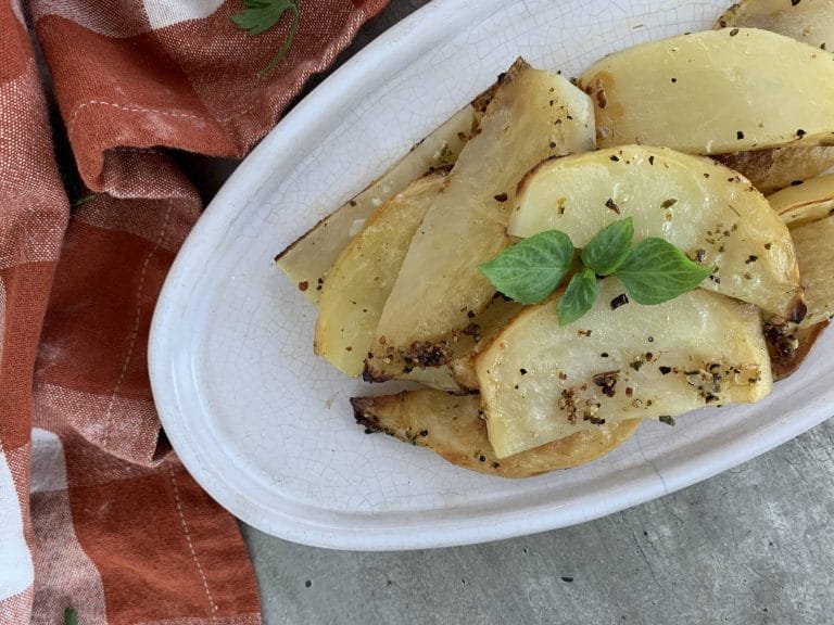 Easy Greek Lemon Fries