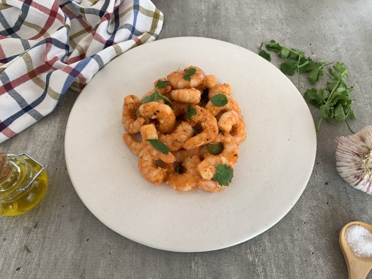 Simple Harissa Shrimp