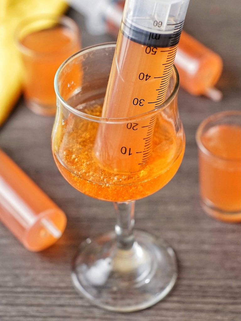 Easy Simple Jello Shot Syringes