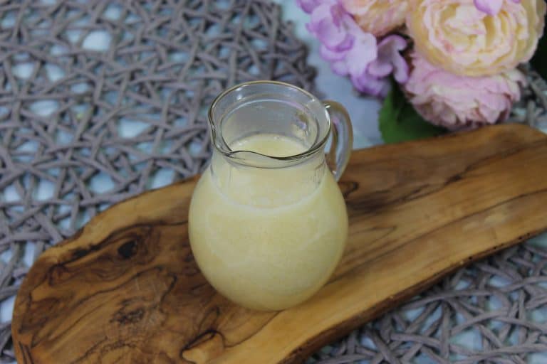 Homemade Potato Milk Coffee Creamer