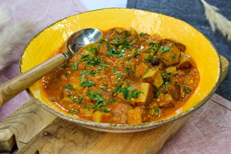 Deliciously Vegan Tofu “Butter” Masala