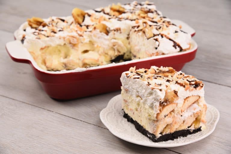 Homemade Chocolate Banana Pudding Lasagna