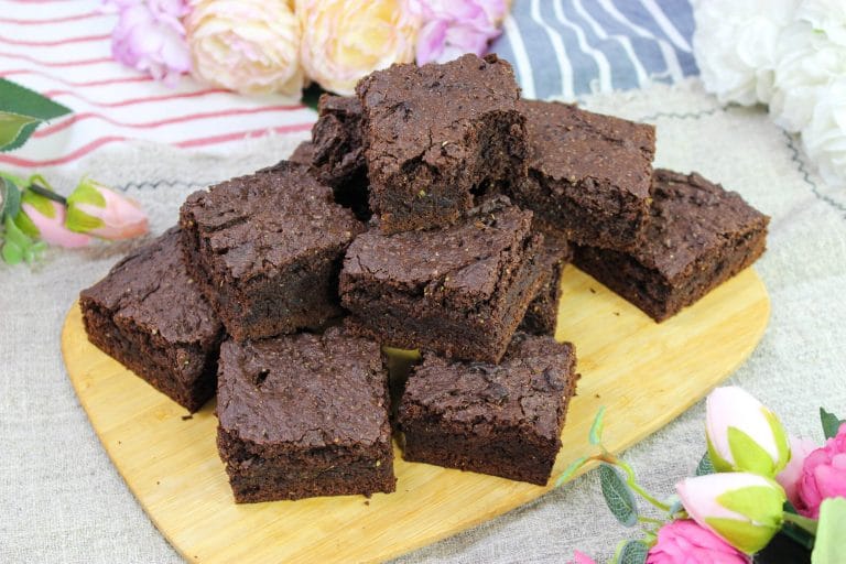 Fudgy Vegan Potato Milk Brownies