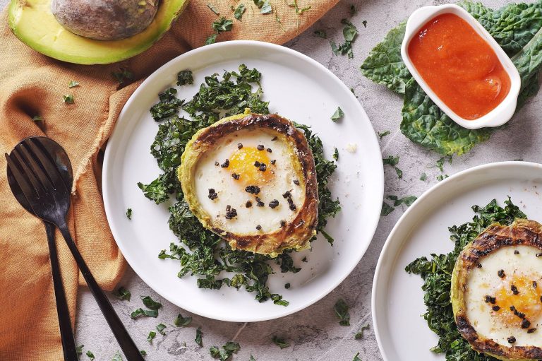 Easy Grilled Avocado With Egg