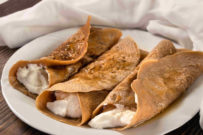 Tasty Necci (Chestnut Flour Pancakes)