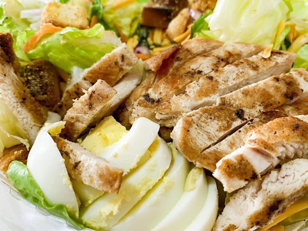 Chicken Salad Made With Eggs
