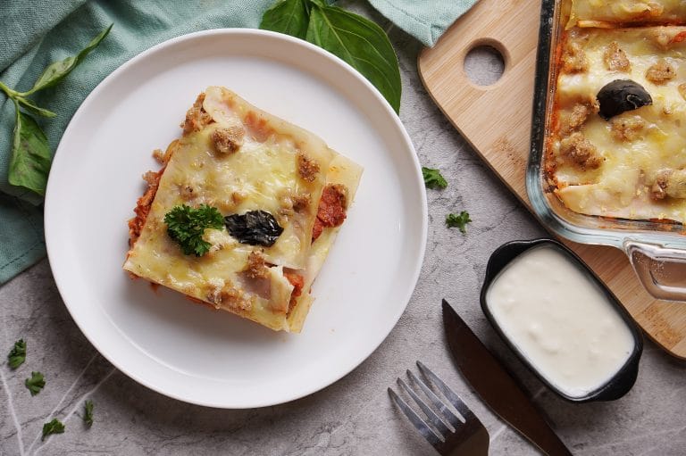 Simple Vegan Tofu Lasagna