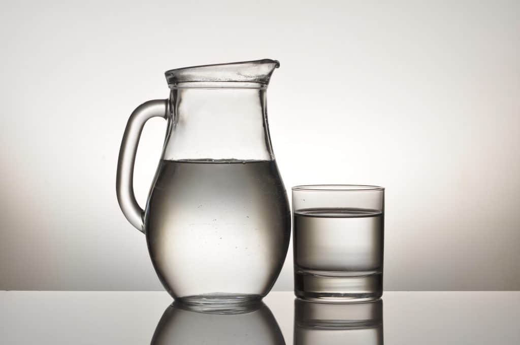 water glass and jug