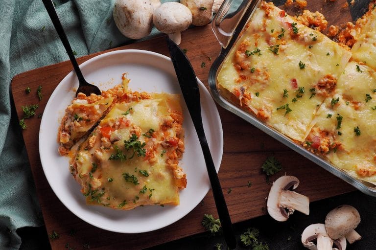 Best Ground Chicken Lasagna