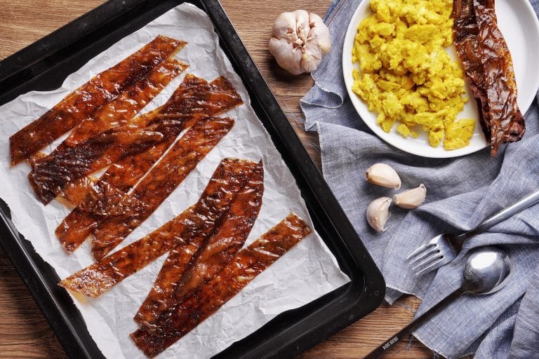 Easy Vegan Rice Paper Bacon