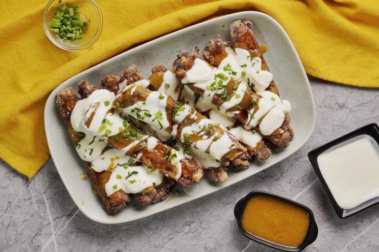 Delicious Deep Fried Pork Ribs