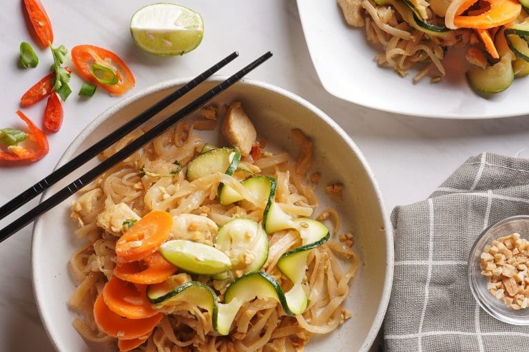 Simple Low FODMAP Pad Thai