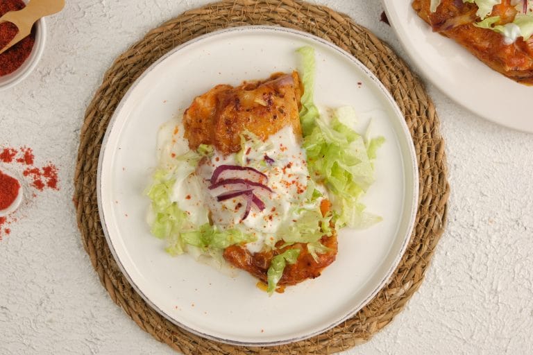 Best Cheese Enchiladas Rojas
