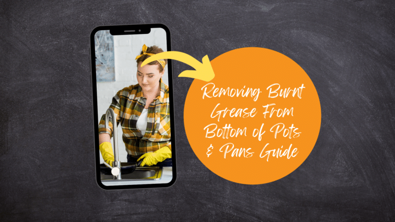 Removing Burnt Grease From Bottom of Pots & Pans Guide