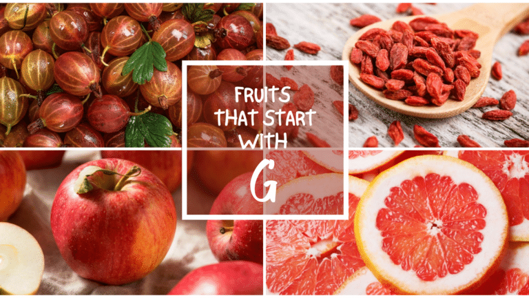 All The Fruits That Start With G