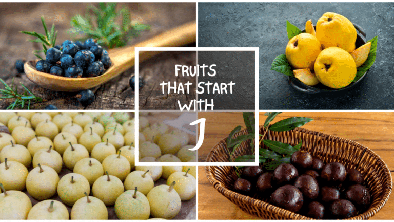 All The Fruits That Start With J