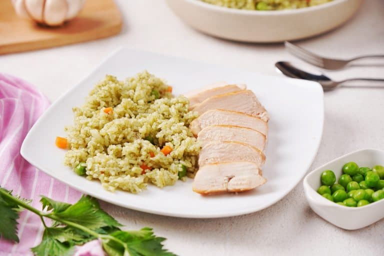 Homemade Arroz Verde Peruano