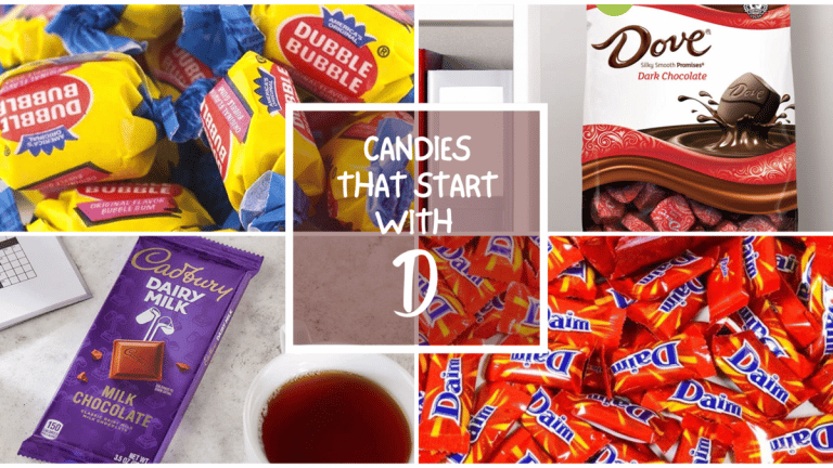 All The Candies That Start With D