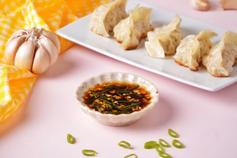 Easy Gyoza Sauce with Garlic & Ginger
