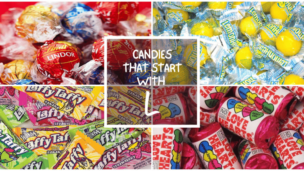 Candy P All The Candies That Start With P
