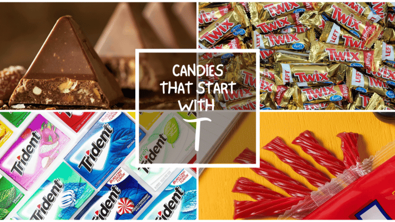 All The Candies That Start With T