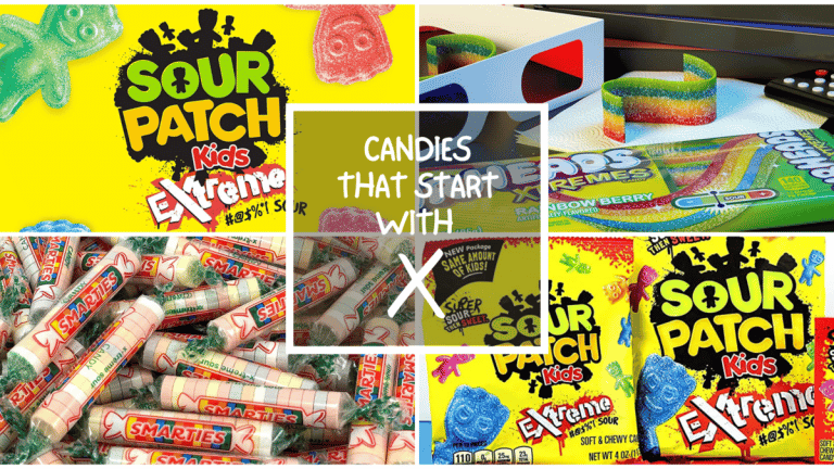 All The Candies That Start With X