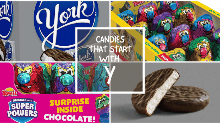 All The Candies That Start With Y