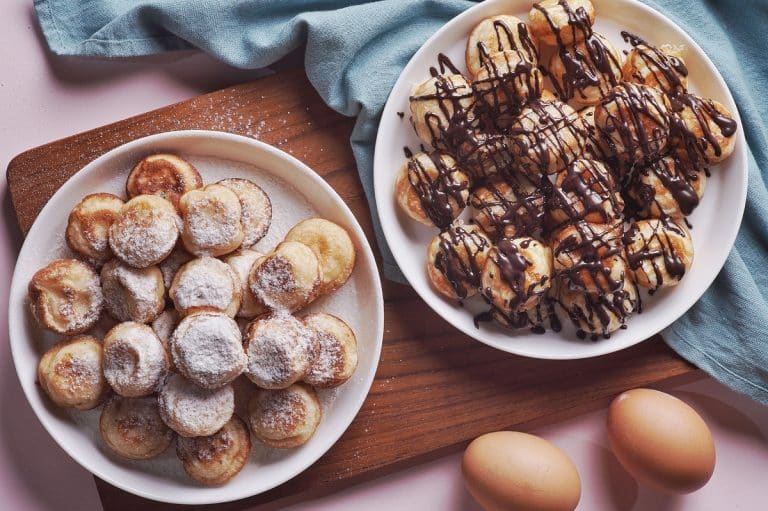 Easy & Fluffy Homemade Poffertjes