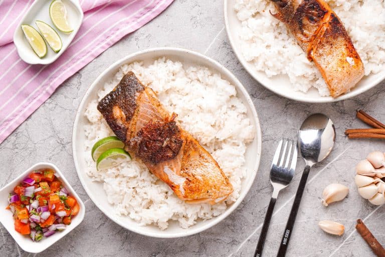 Easy Jamaican Jerk Salmon
