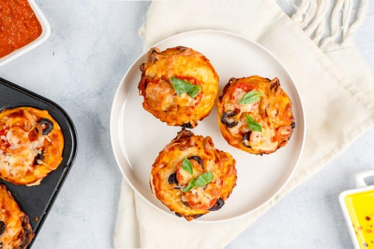 Homemade Pizza Muffin
