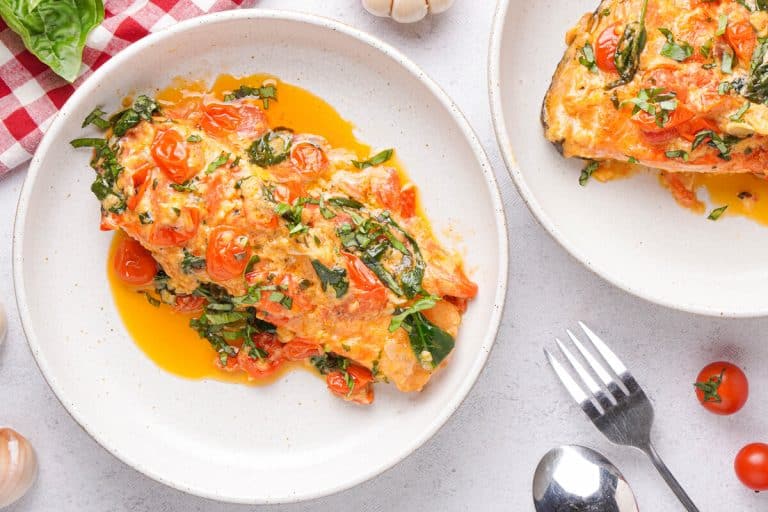 Simple Buttery Tuscan Salmon