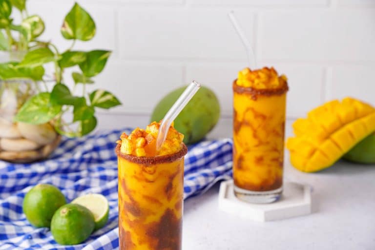 Refreshing Chamoyada Mango Drink