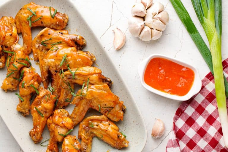 Easy Firecracker Chicken Wings