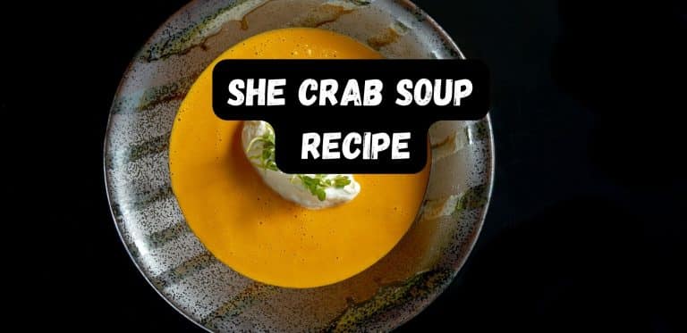 She Crab Soup Recipe