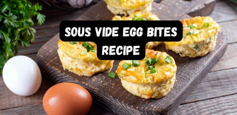 Sous Vide Egg Bites Recipe