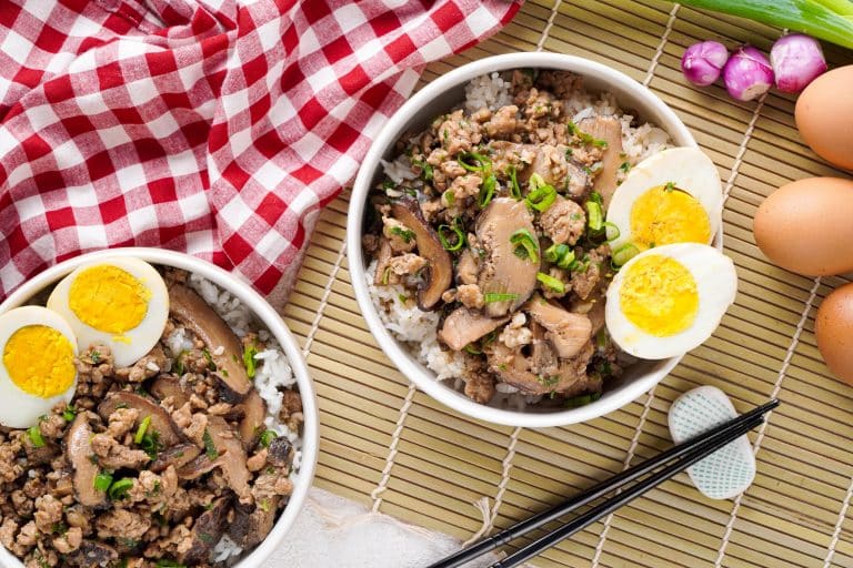 Simple Taiwanese Minced Pork Over Rice
