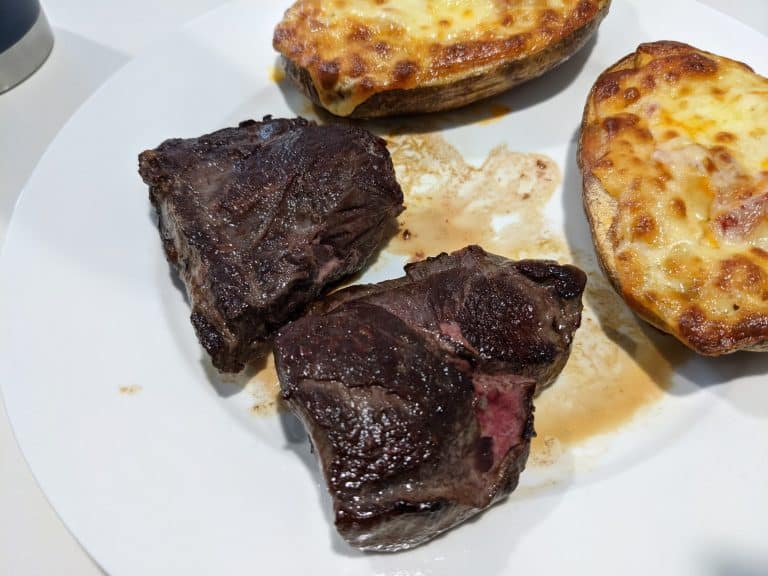 Perfectly Cooked Ostrich Fillets
