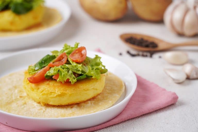 Homemade Potato Patties with Cheese