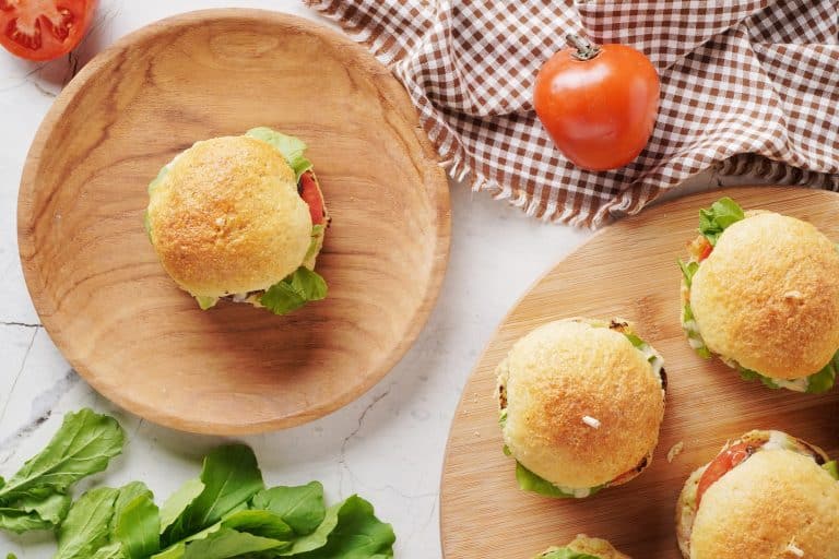 Simple Spicy Vegan Eggplant Sliders