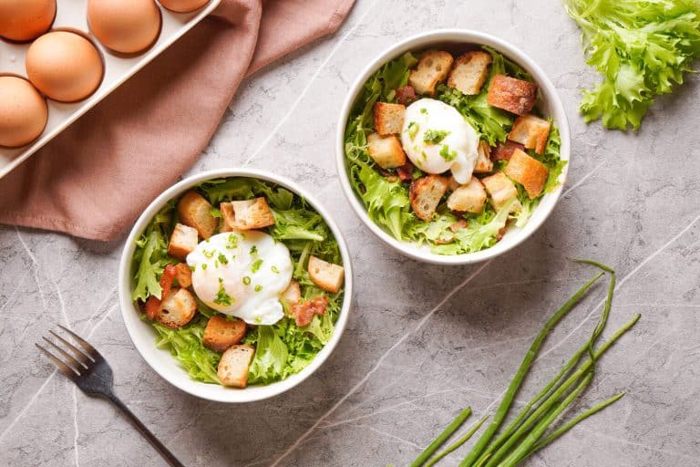 Classic Frisée Salad with Poached Eggs