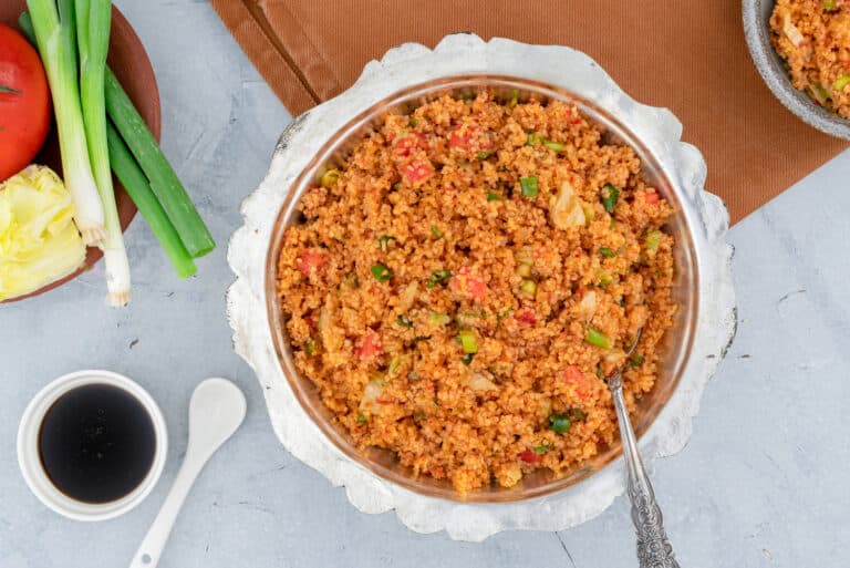 Simple Turkish Kisir (Bulgur Salad)