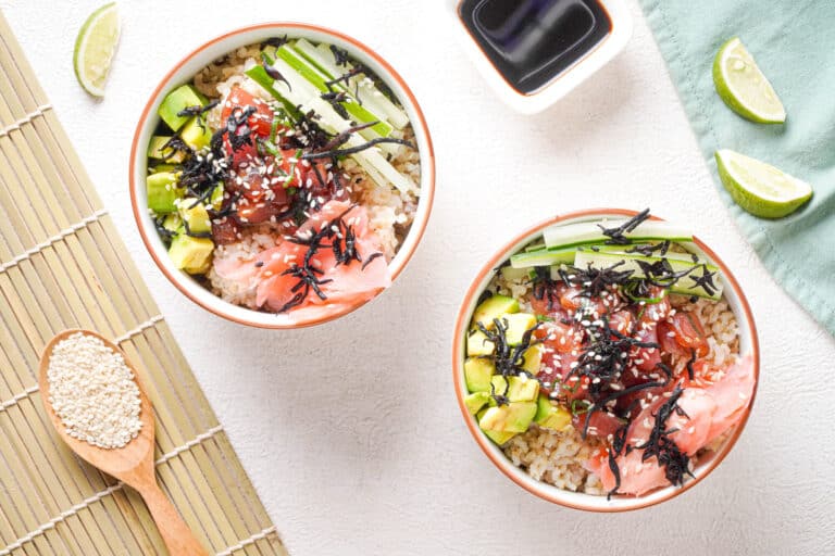 Simple Ahi Poke Bowl