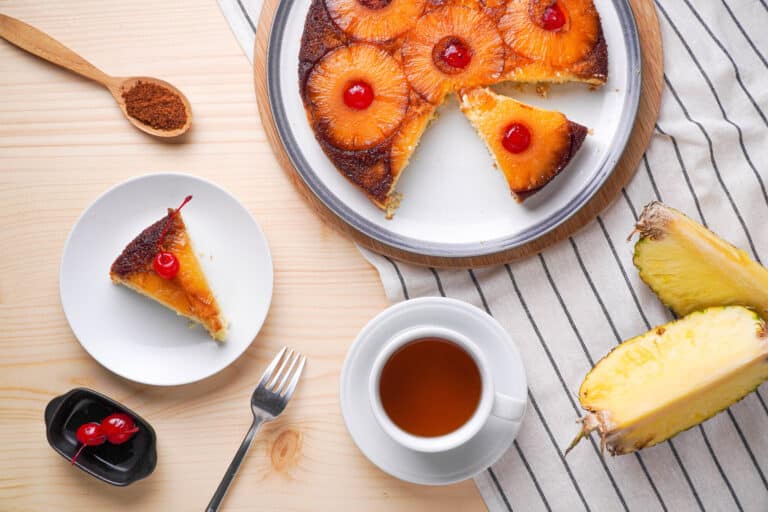 Homemade Pineapple Upside Down Cake