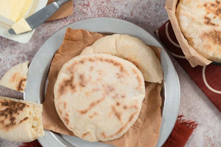 Best Turkish Flatbread (Bazlama)