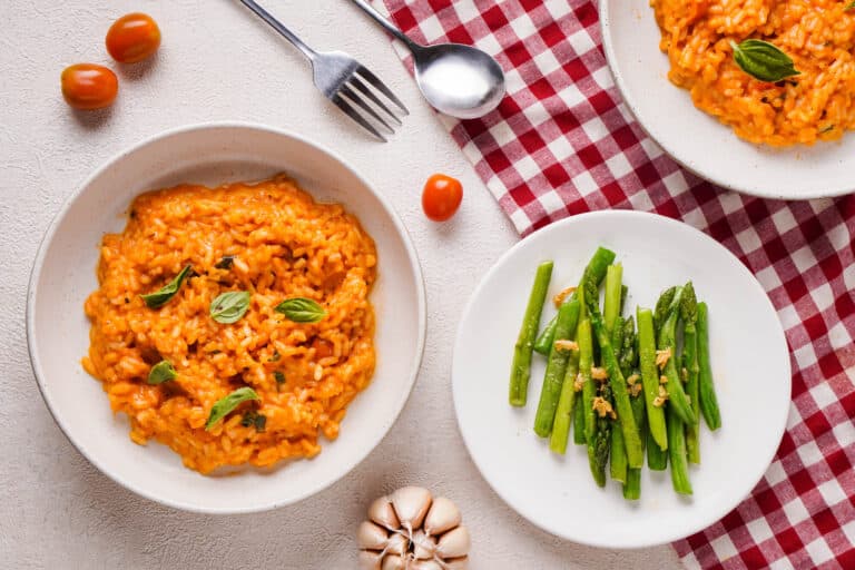 Simple Risotto Alla Pizzaiola